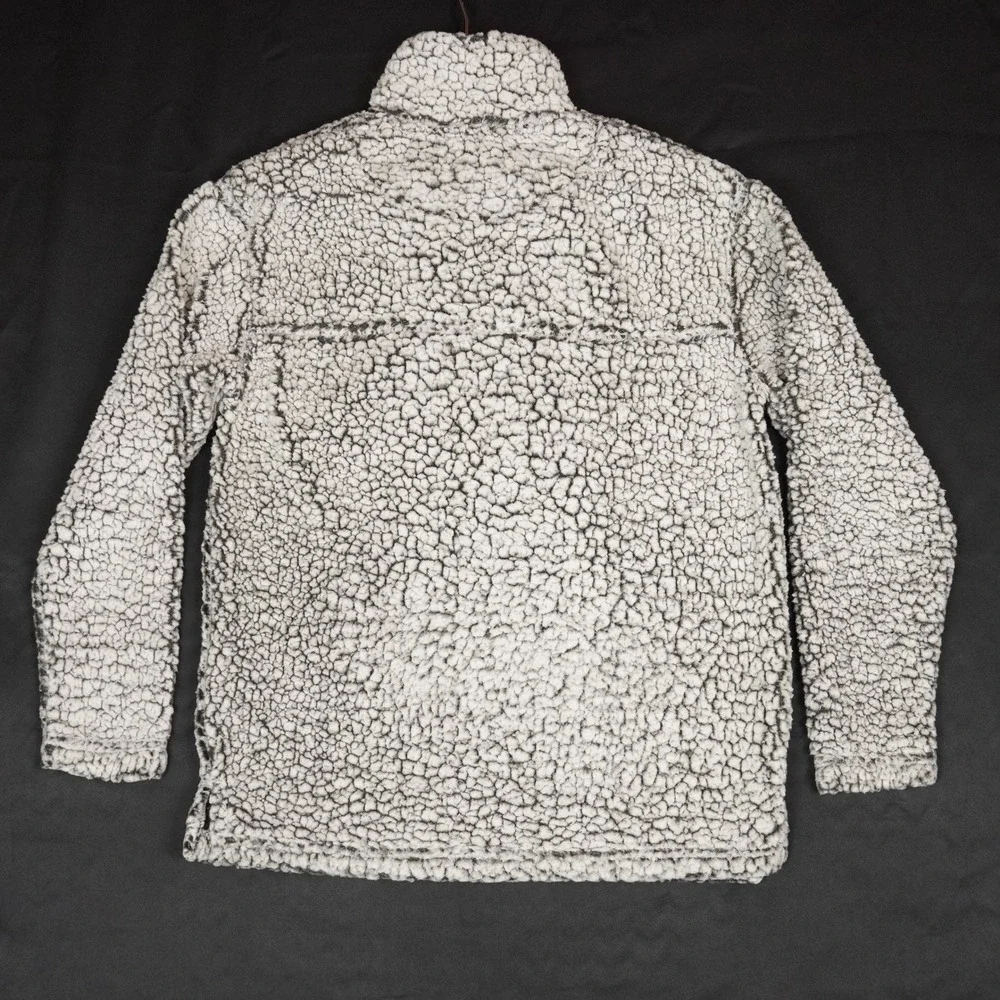 Boxercraft Sherpa Pullover Mens XS Grey Cal Berkeley Quarter Zip Fleece